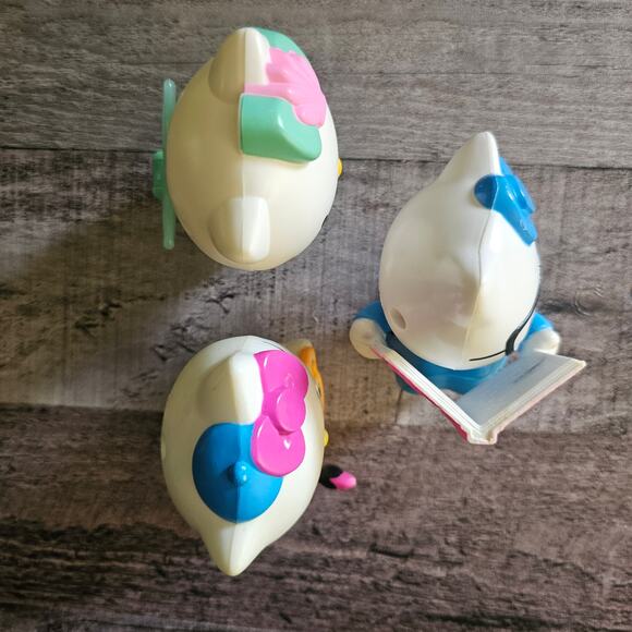 Lot of Three 2013 Sanrio Hello Kitty McDonald's Toys Artist Teacher Mermaid Gift - Picture 3 of 5